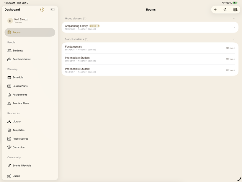 One dashboard — SYNCopated