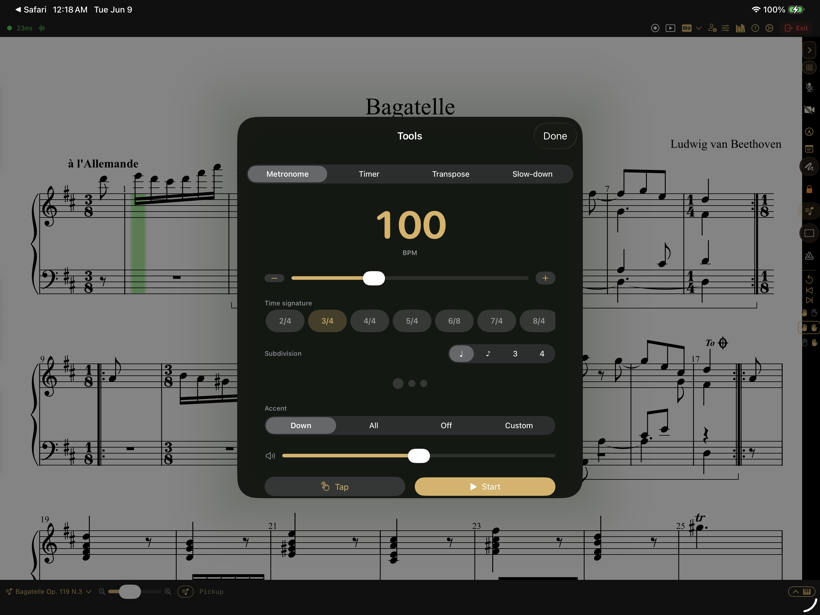 Shared metronome — SYNCopated