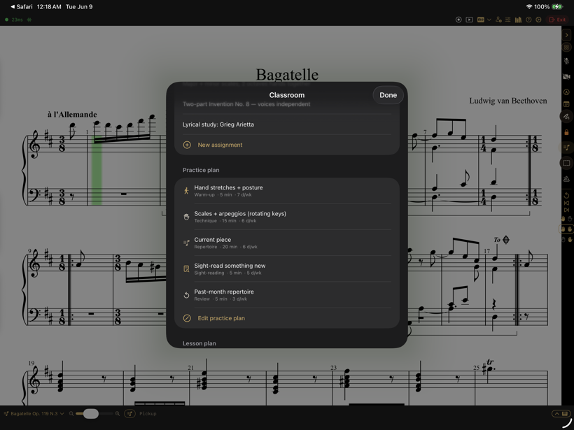 Practice plans — SYNCopated
